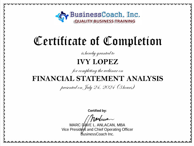 Financial Statement Analysis