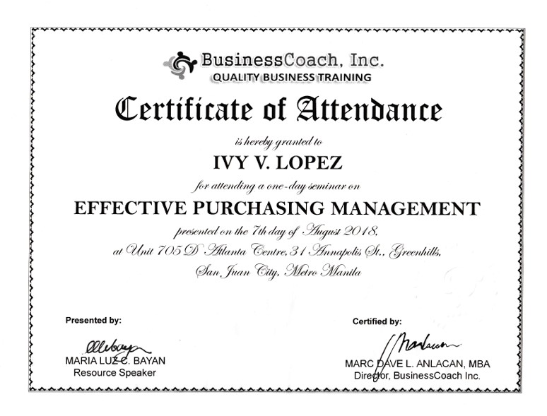 Purchasing Management