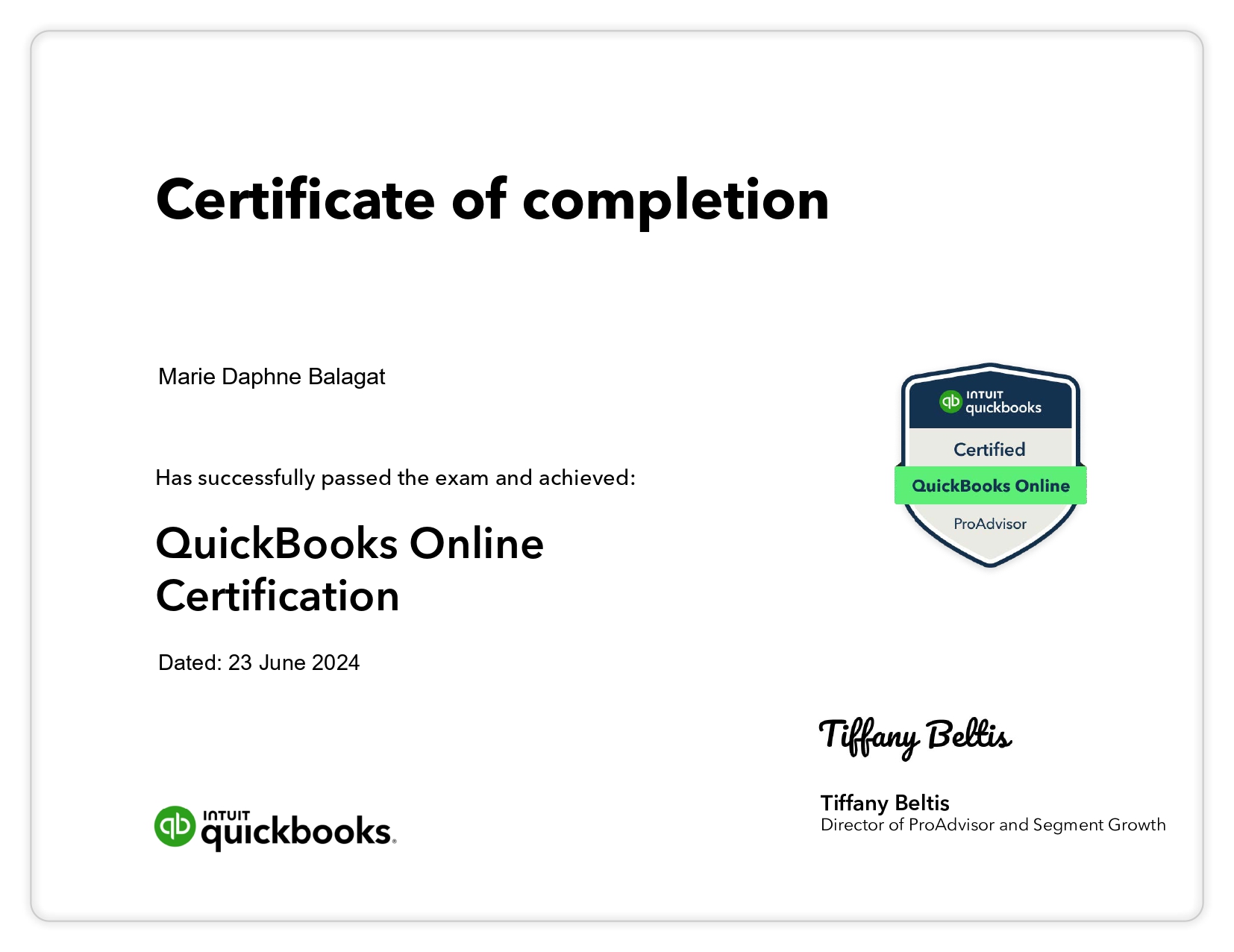 Quickbooks Online Proadvisor