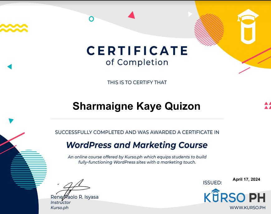 WordPress and Marketing Course - Kurso.PH