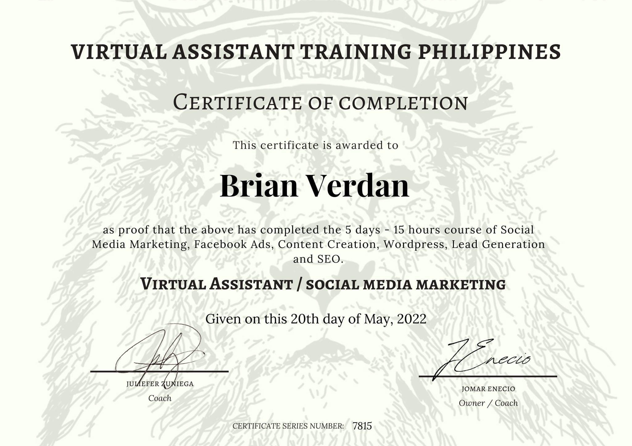 Virtual Assistant / Social Media Marketing