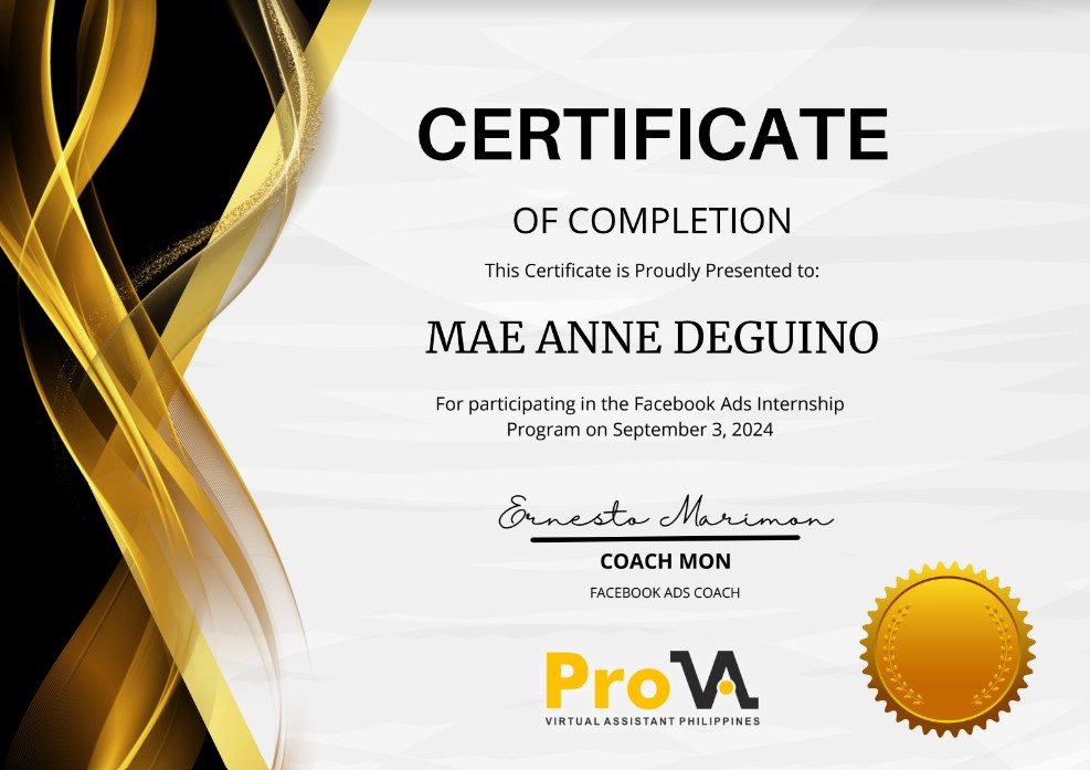 BATCH 16 FB ADS INTERNSHIP PROGRAM