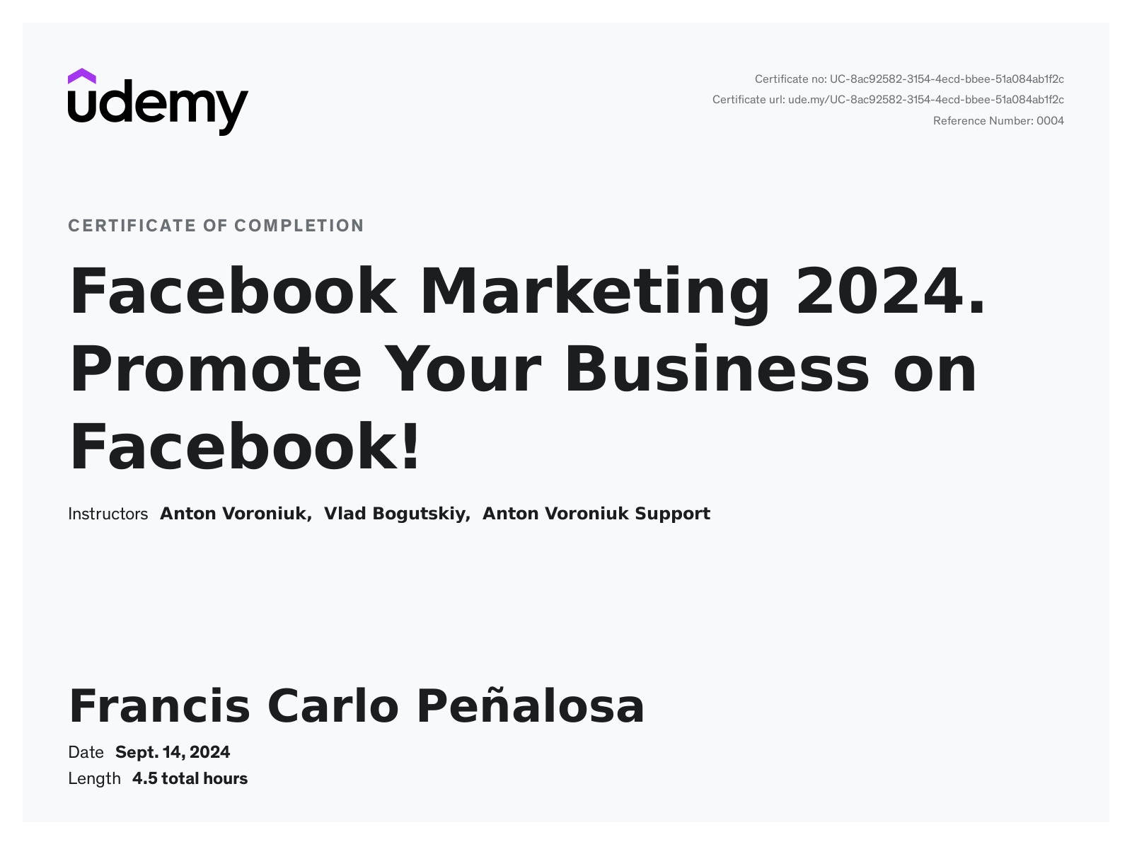 Facebook Marketing and Ads