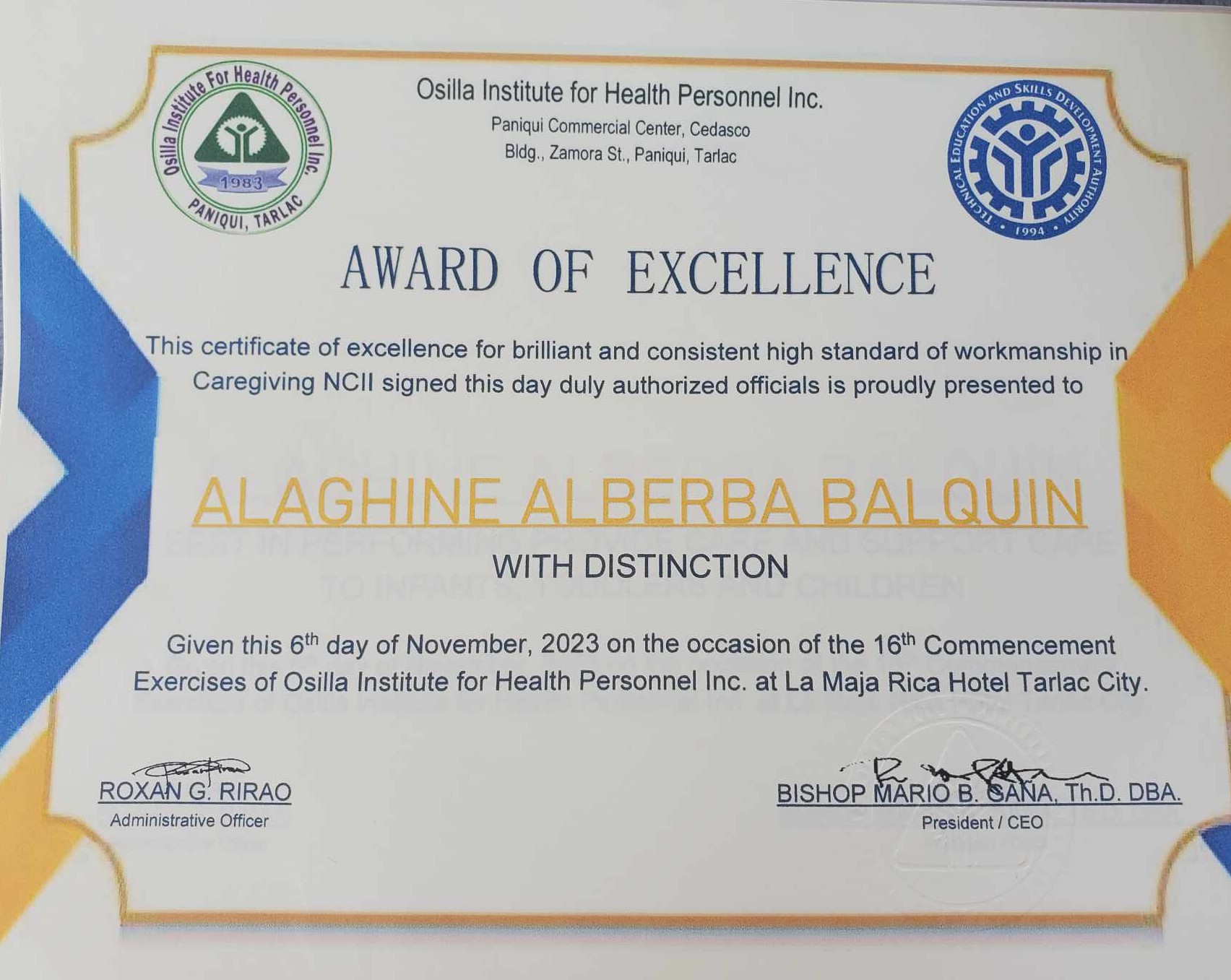 Distinction