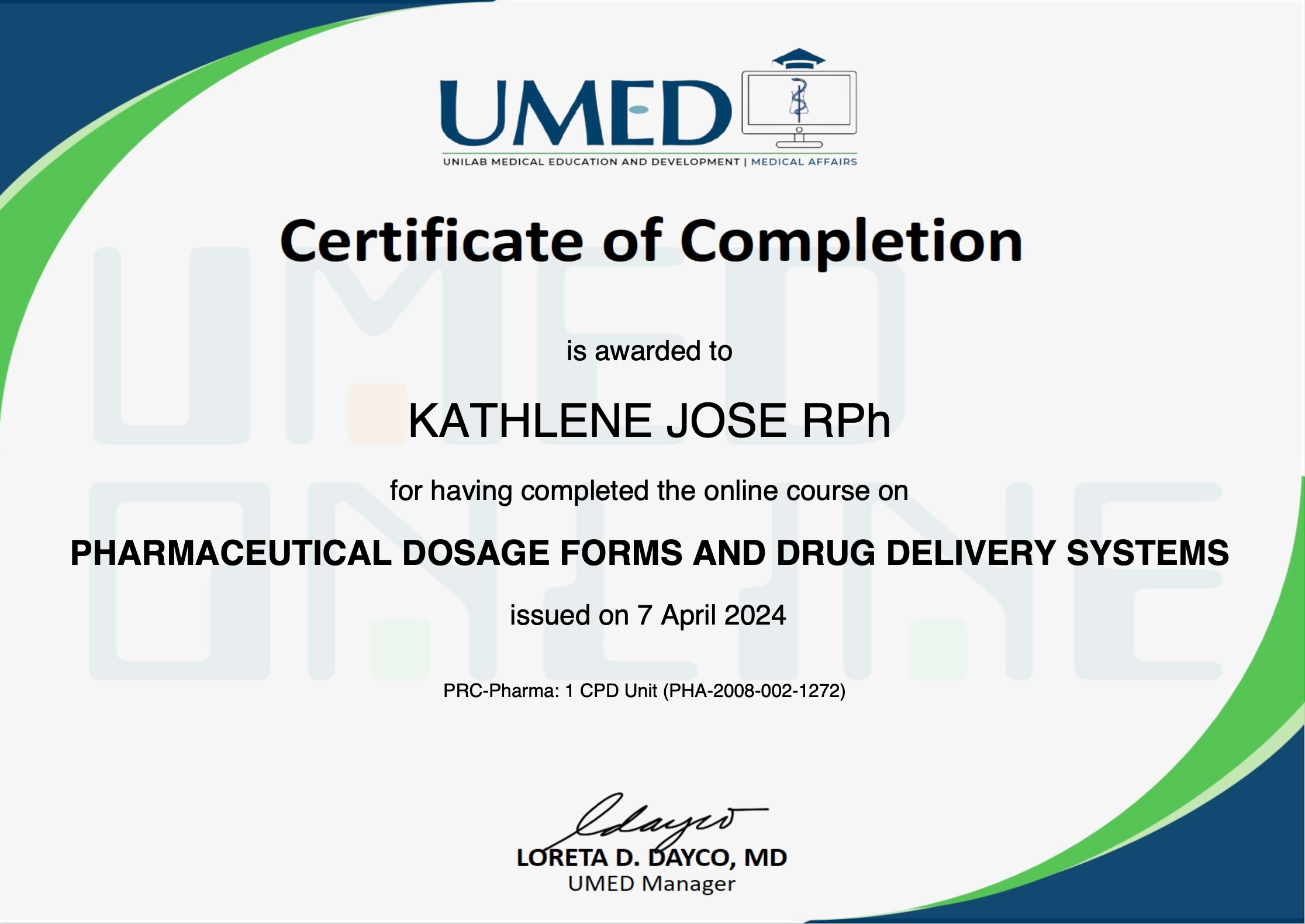 Pharmaceutical Dosage Forms and Drug Delivery Systems