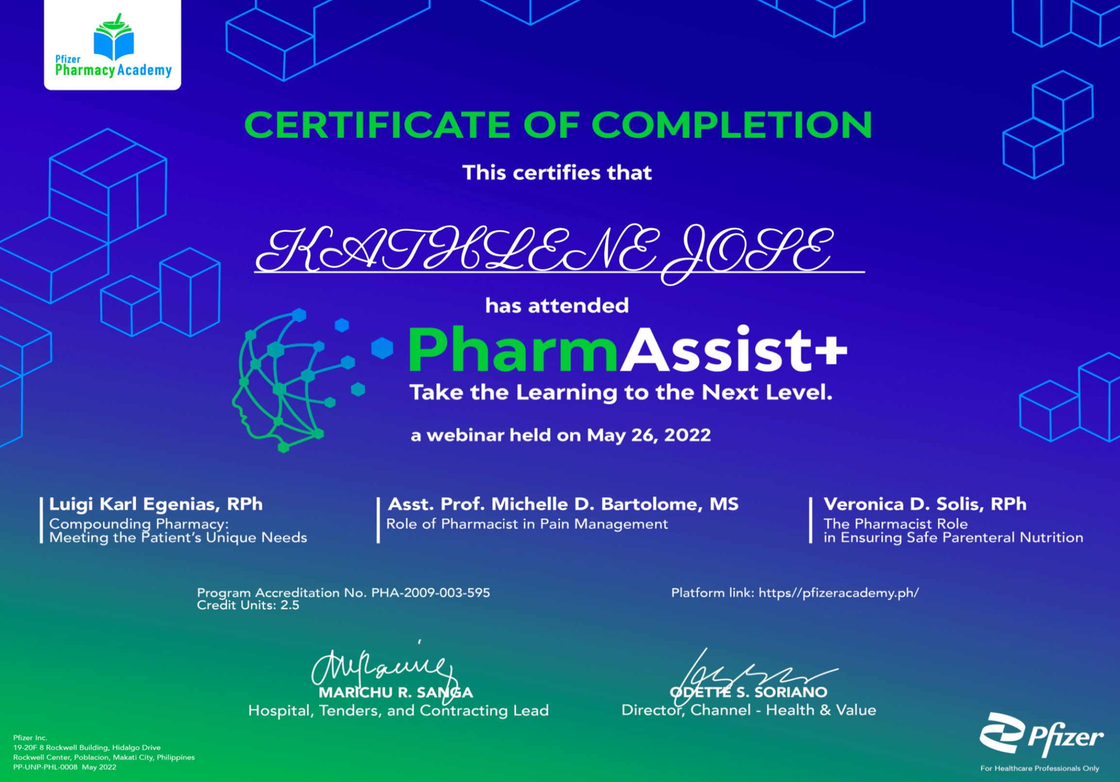 PharmAssist+ Take the Learning to the Next Level