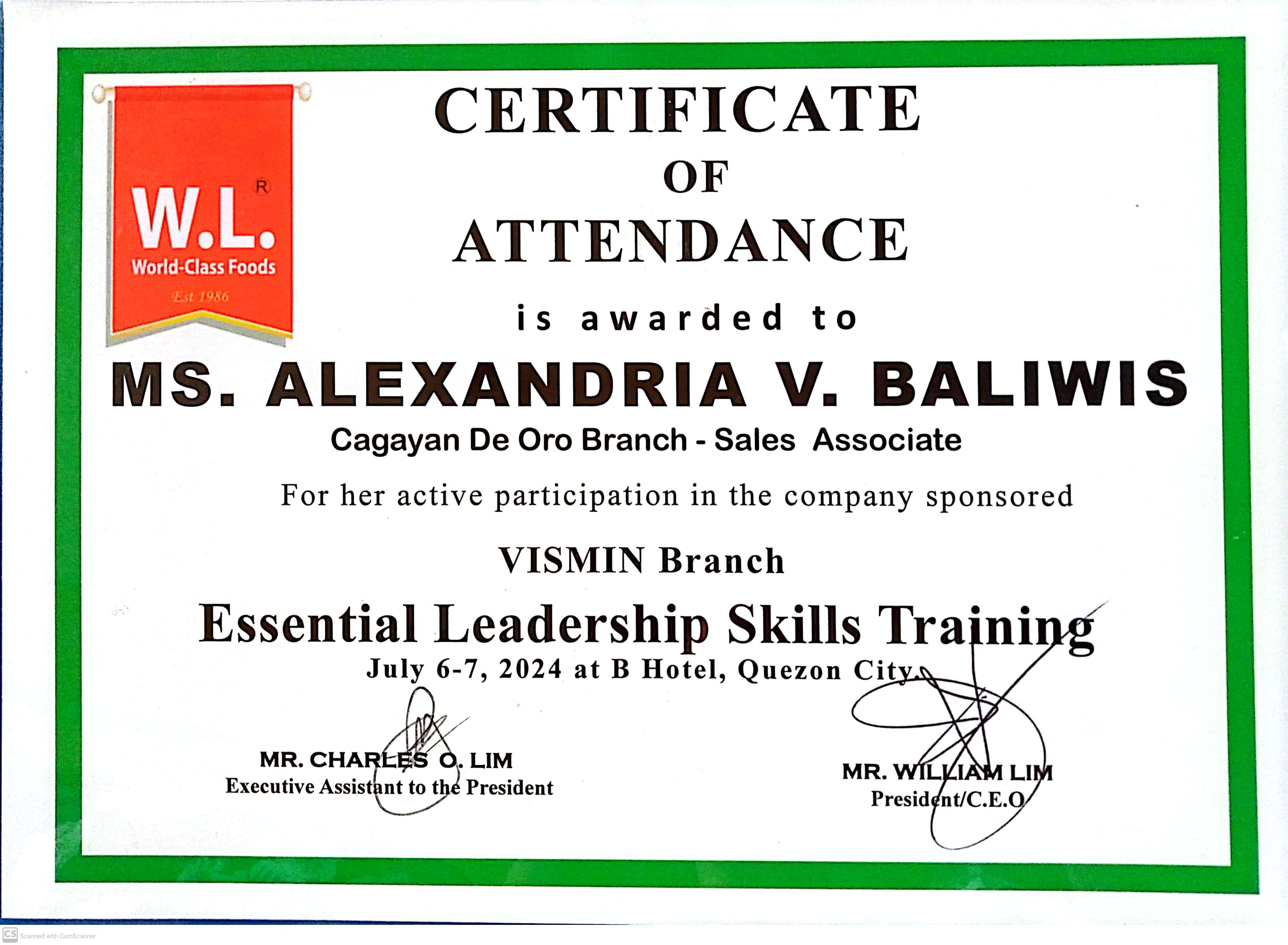 Essential Leadership Skills Training