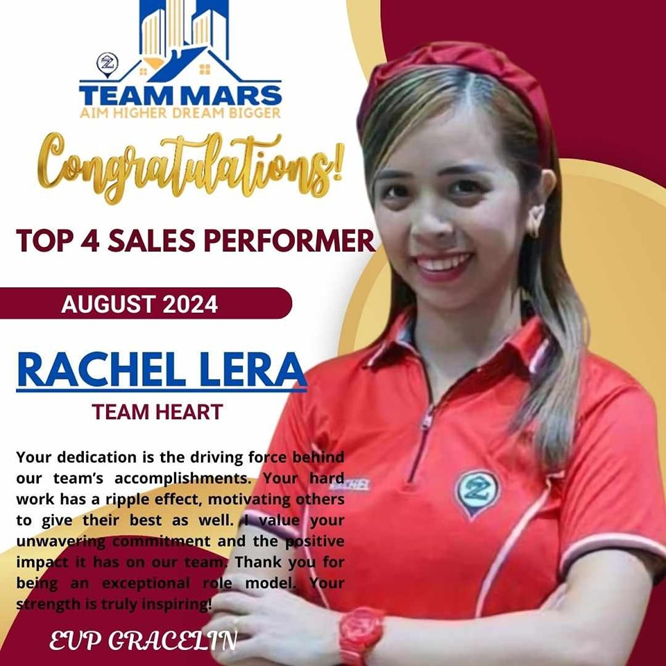 Top 4 Sales performer