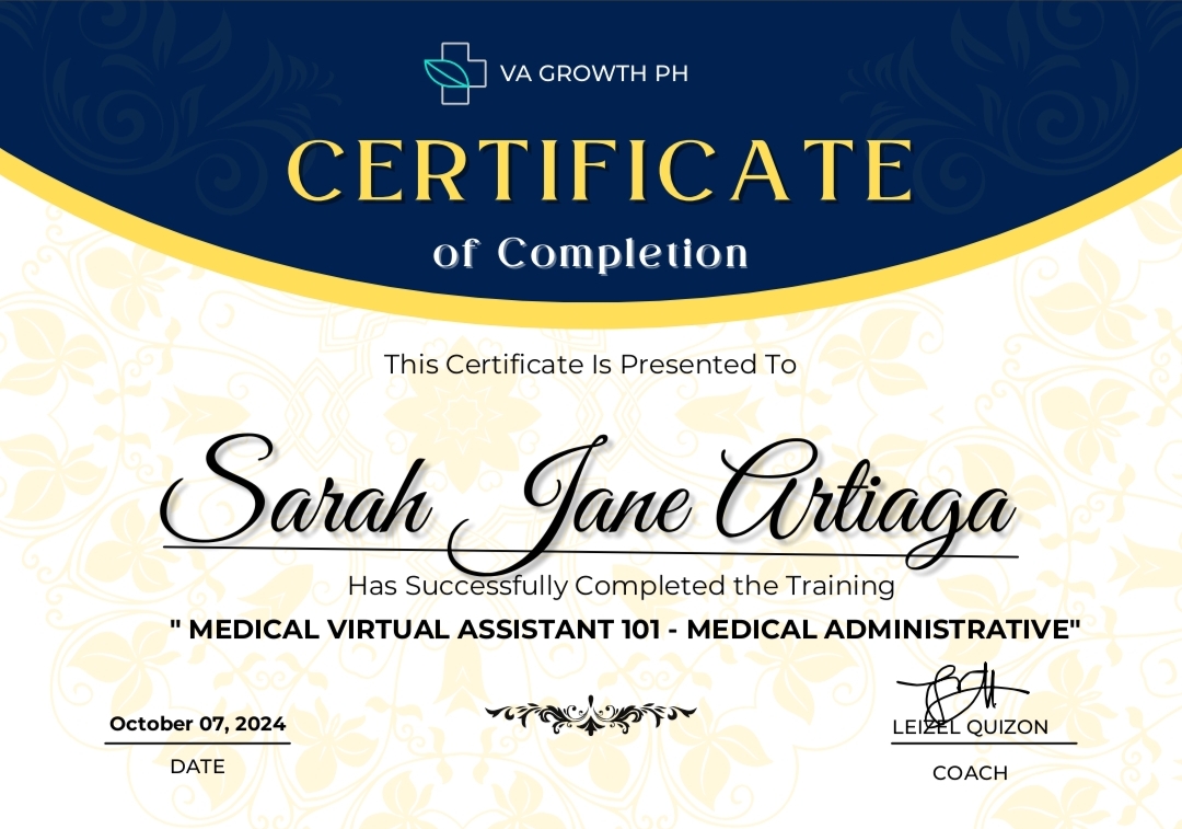 Medical Virtual Assistant 101