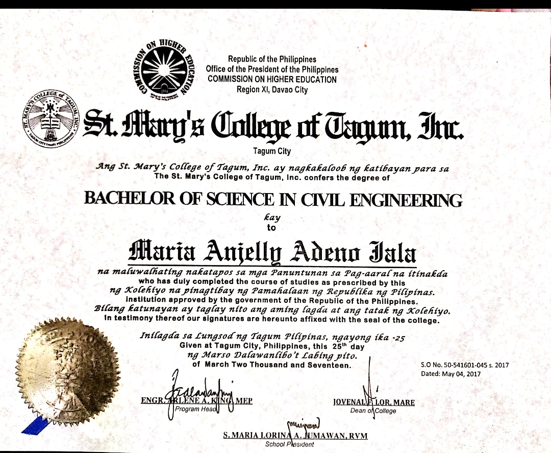 Bachelors Degree Diploma