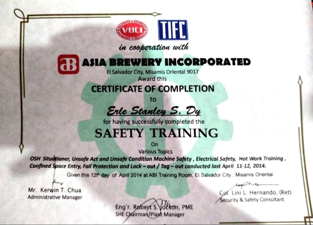 Safety Training