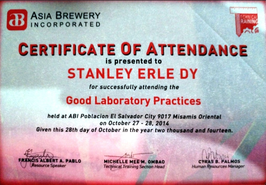 Good Laboratory Practices