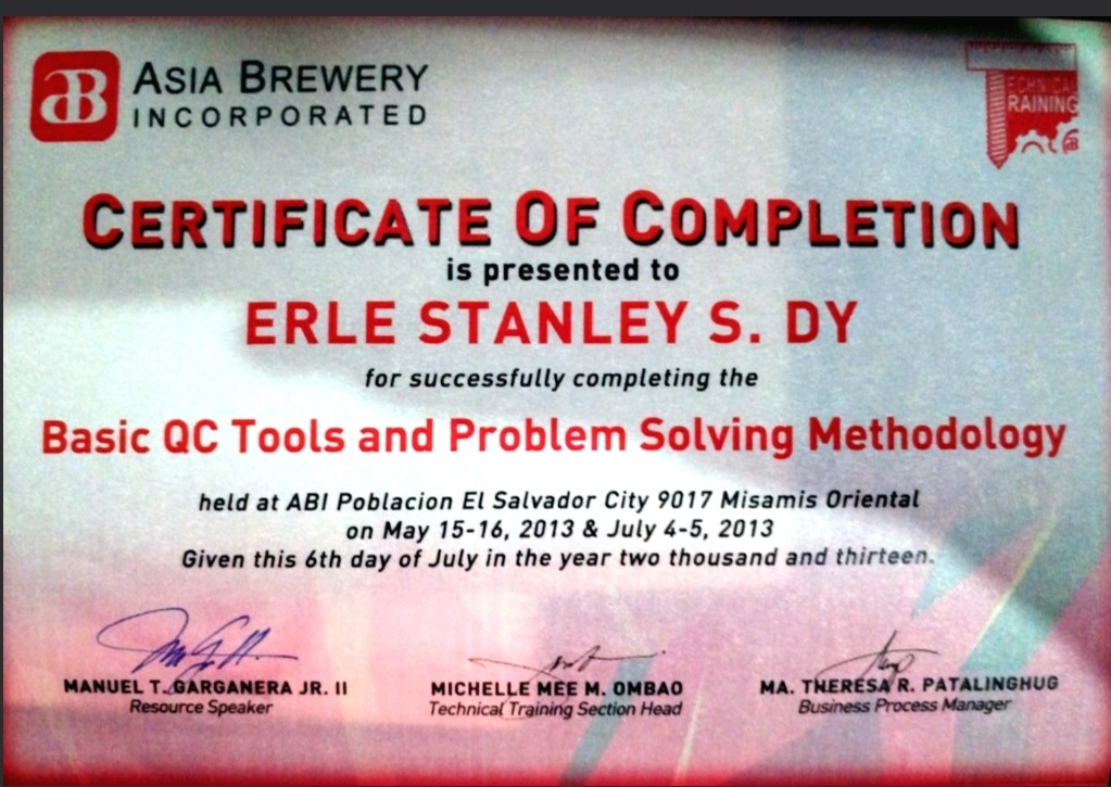 Basic QC Tools and Problem Solving Methodology