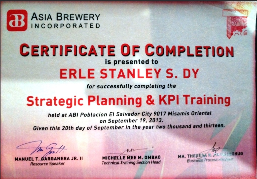 Strategic Planning & KPI Training