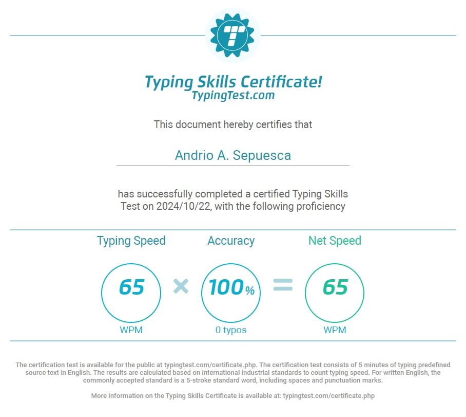 Typing Test