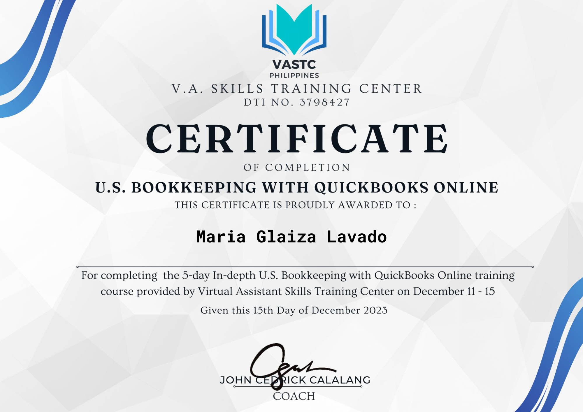 US BOOKKEEPING WITH QUICKBOOKS ONLINE