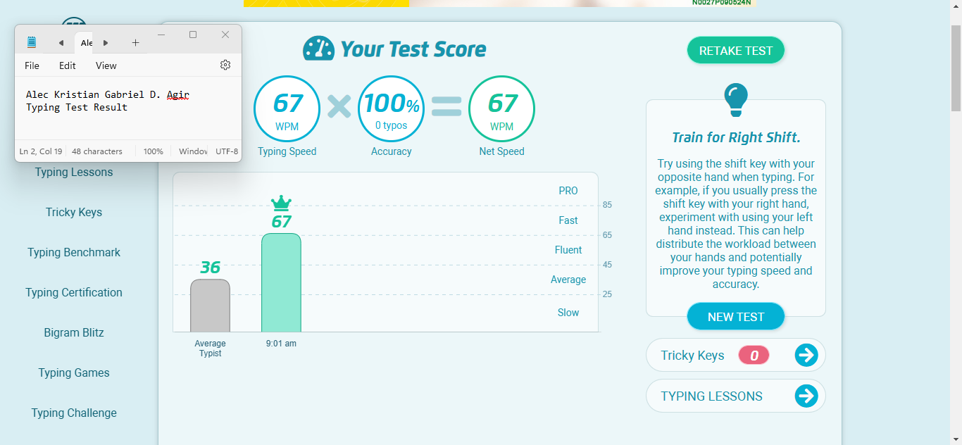 Typing Test