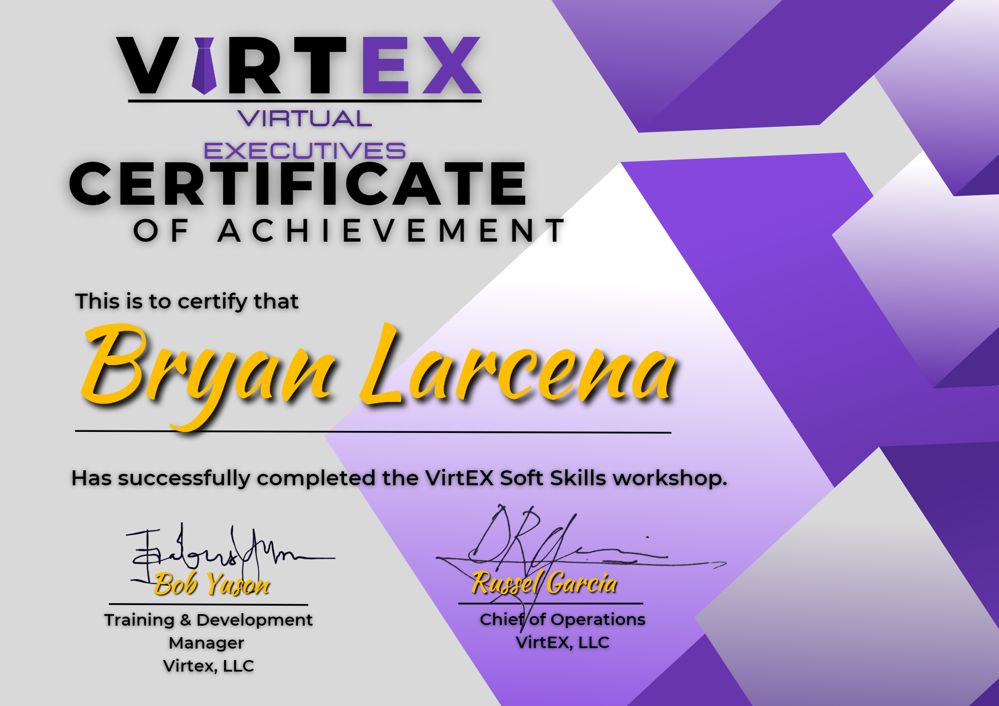 Softskills Workshop - VIRTEX