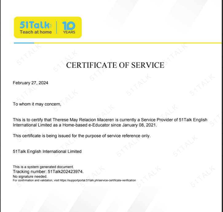 CERTIFICATE OF SERVICE