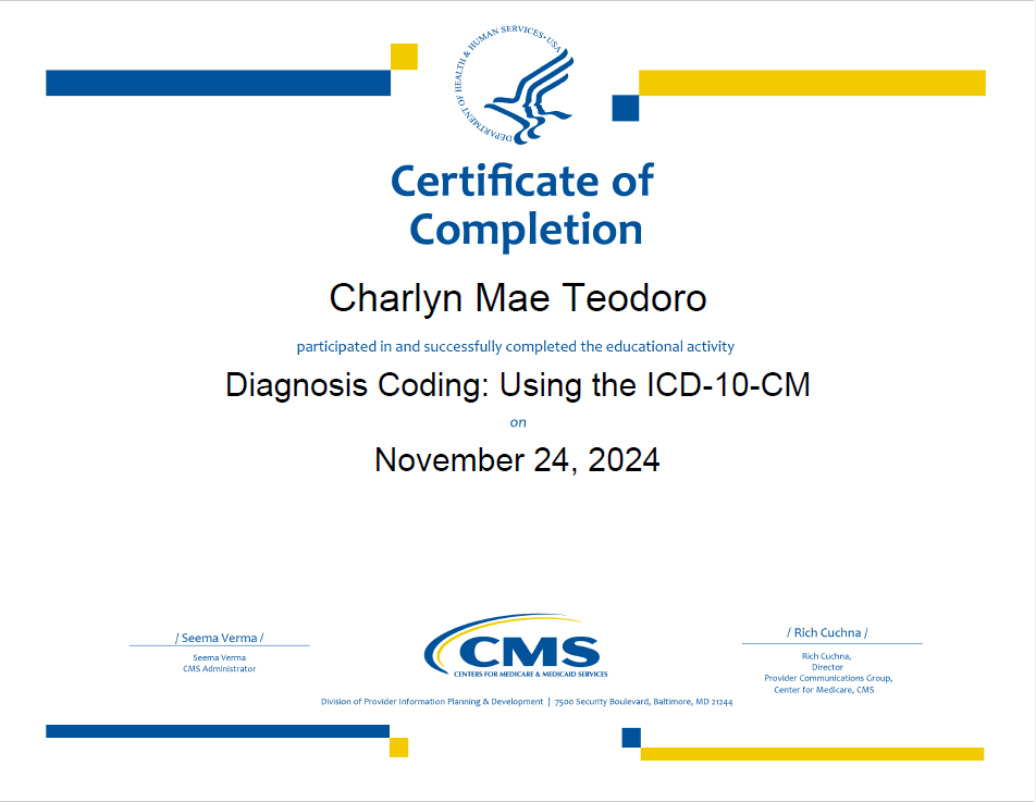 Diagnosis Coding: Using the ICD-10-CM