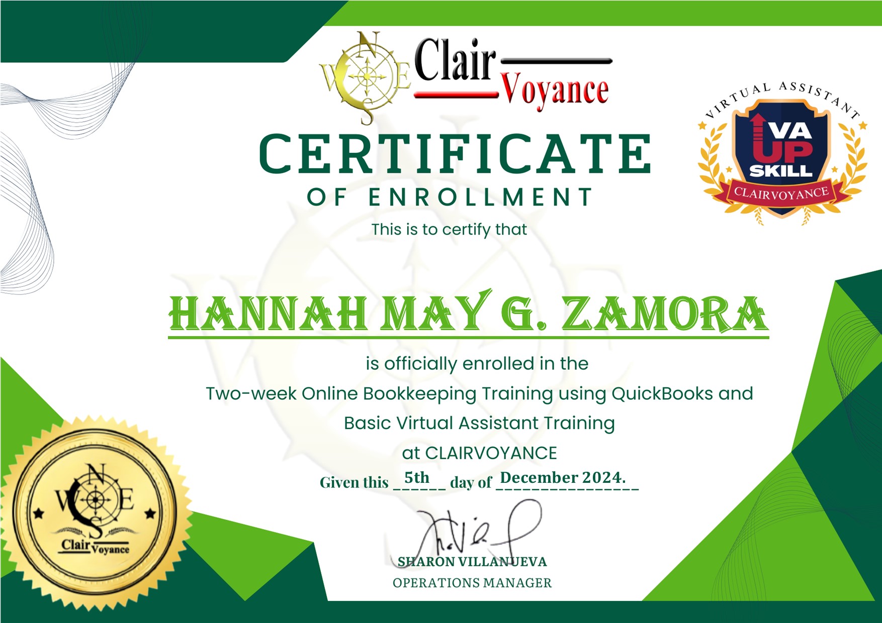 Bookkeeping