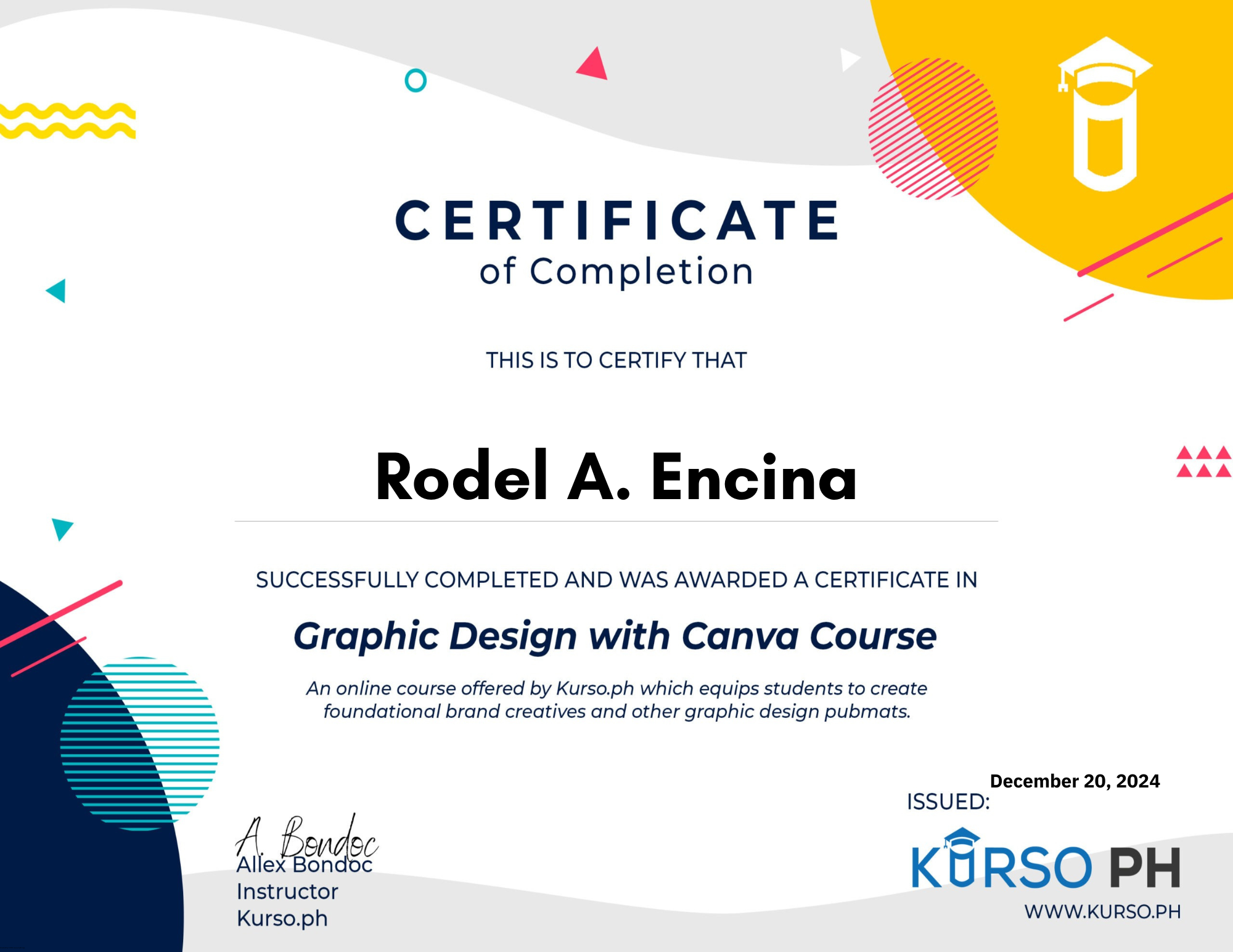Graphic Design with Canva Course