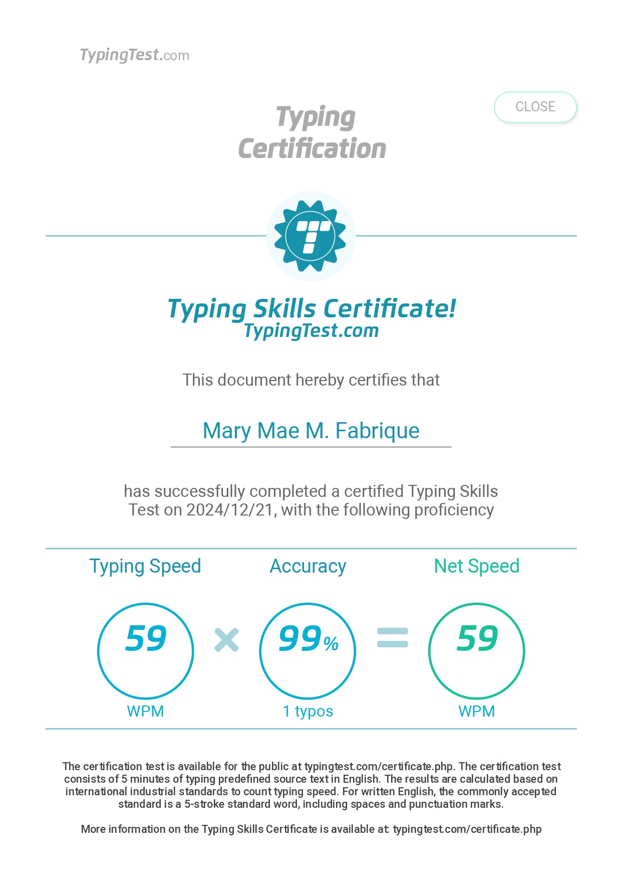 Typing Test