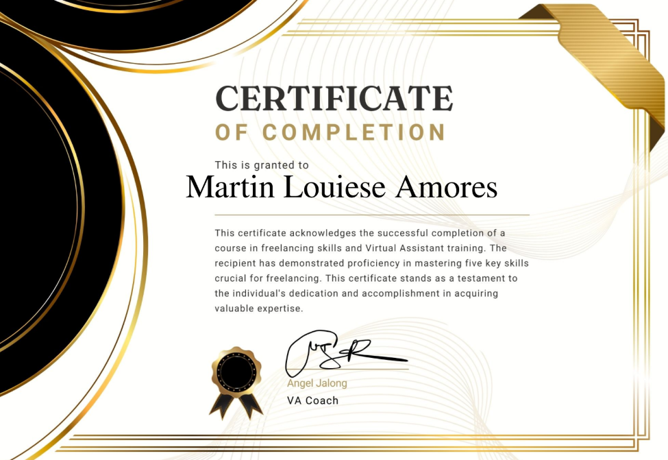 Freelancing and Virtual Assistant Training