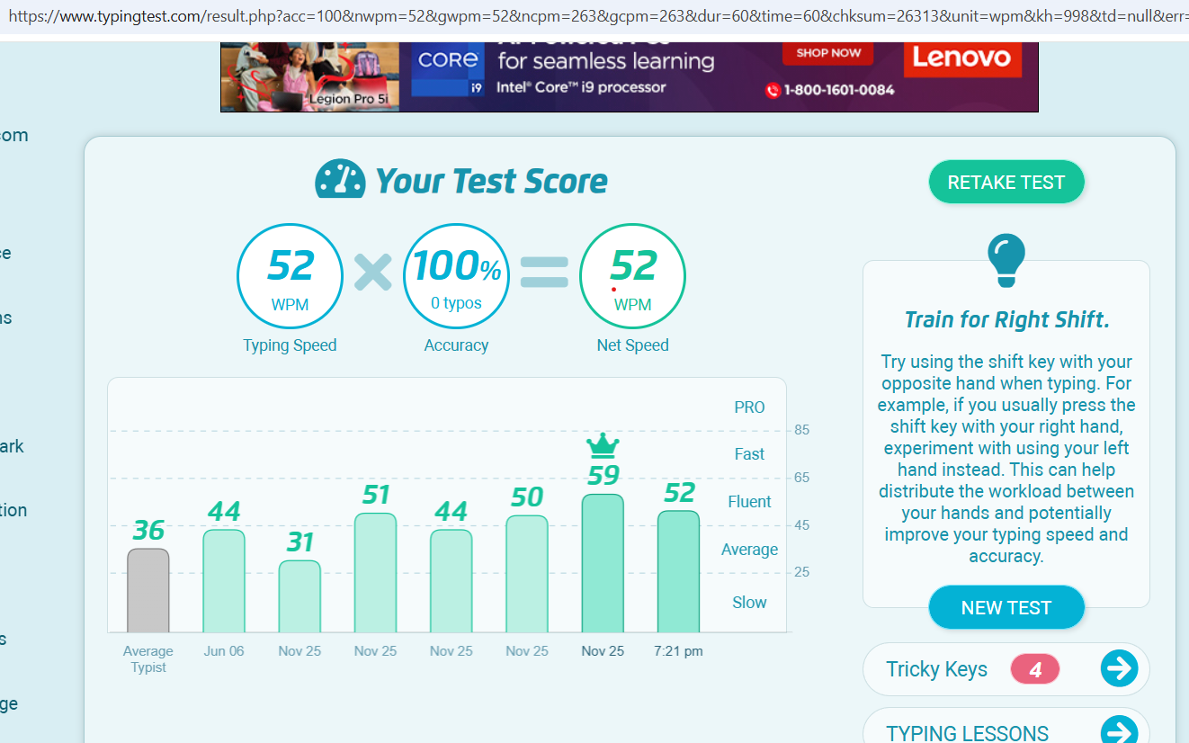 Typing Test