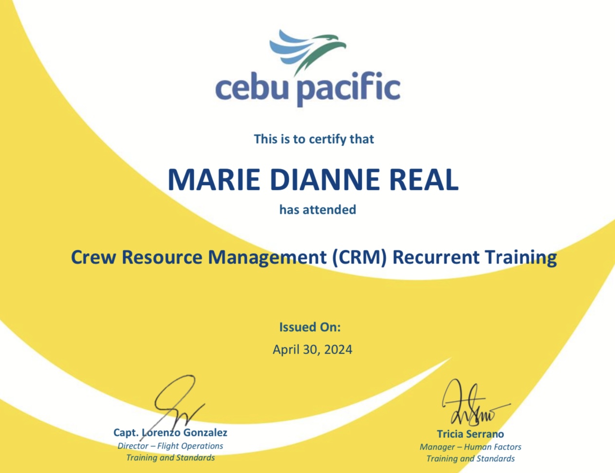 Crew Resource Management Training