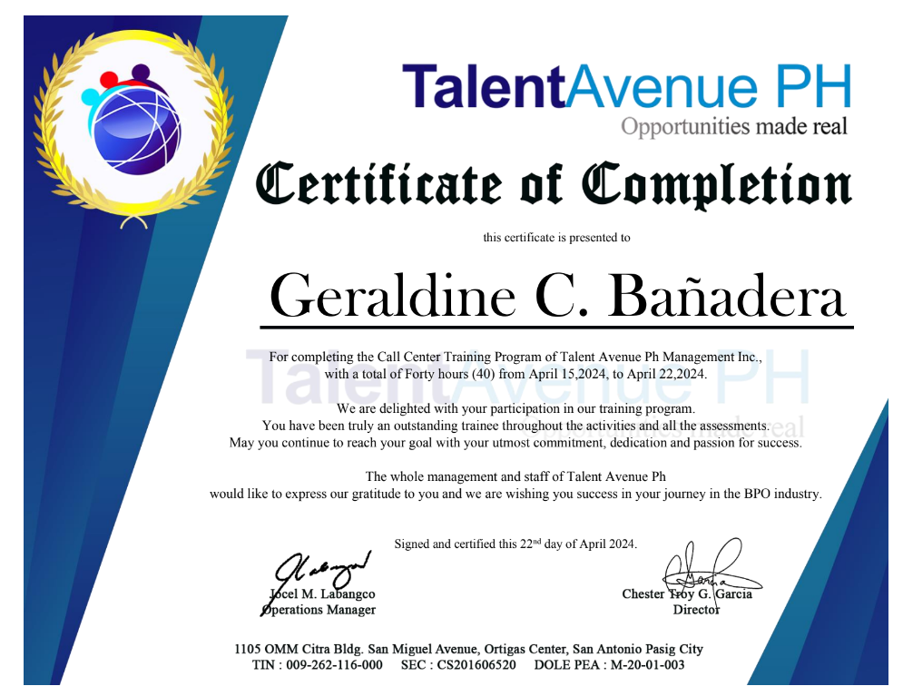 Call Center  Online Training