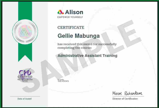 Admin Assistant Training