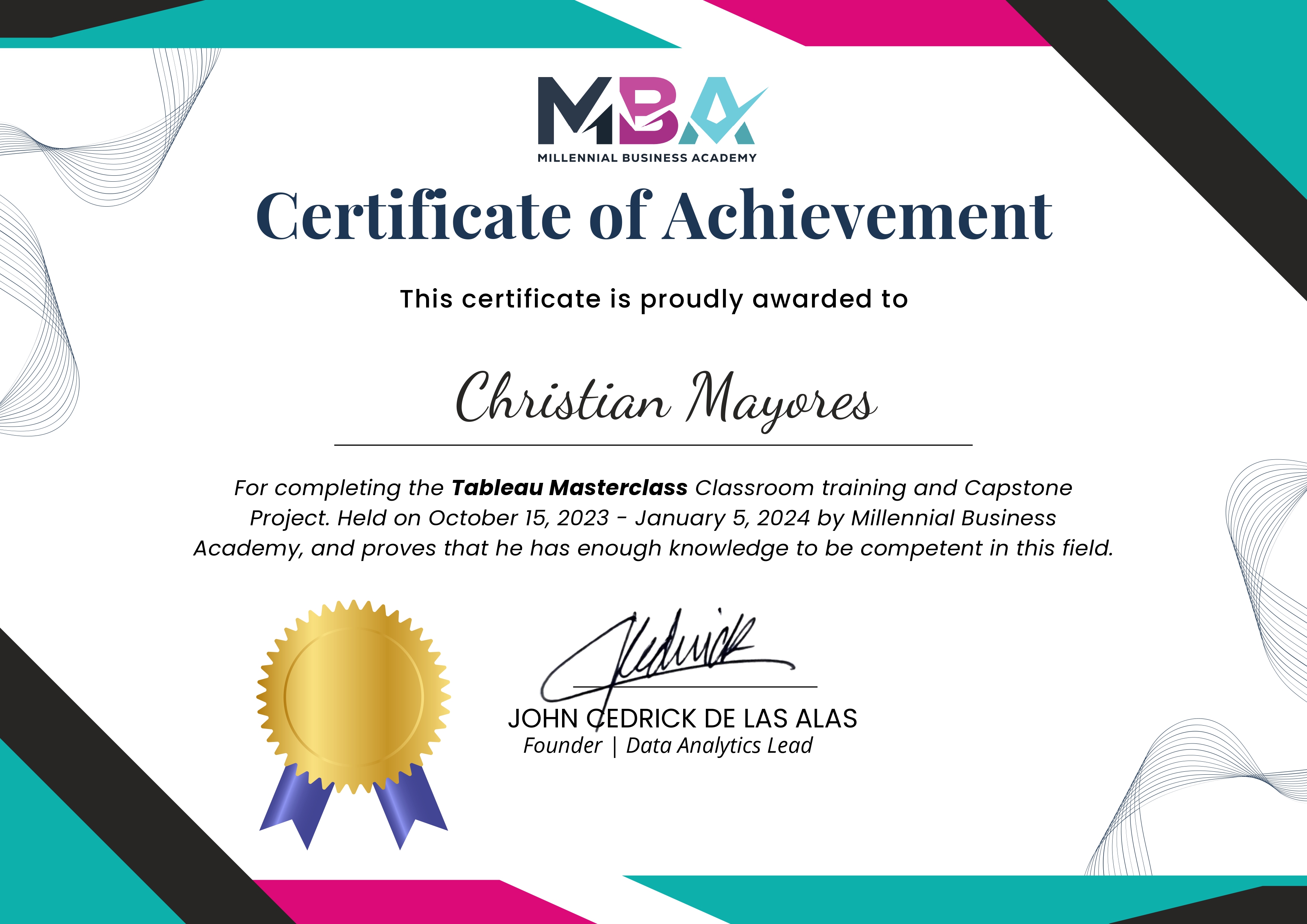 Tableau Masterclass