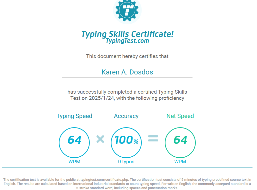 Typing Skill