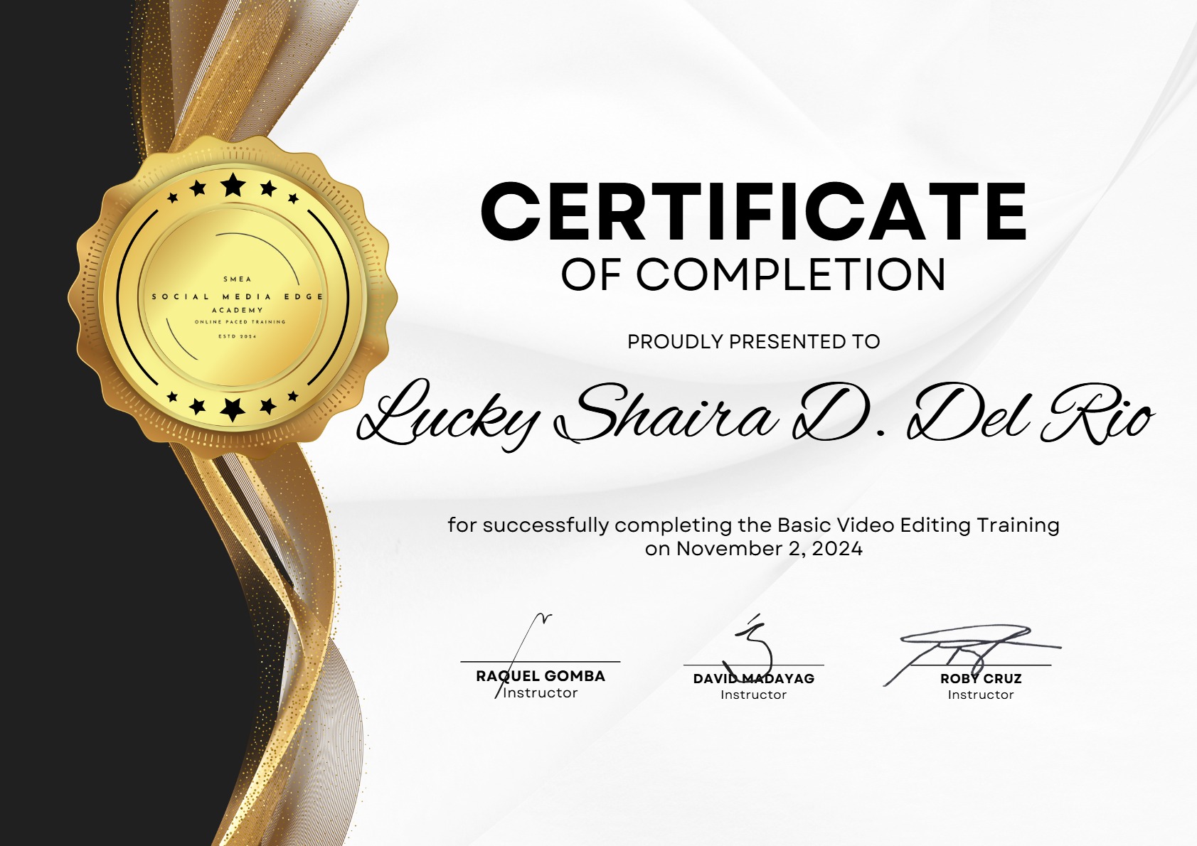 Basic Video Editing