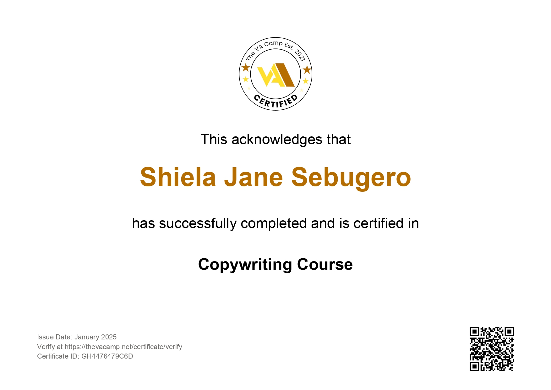 Copywriting Course