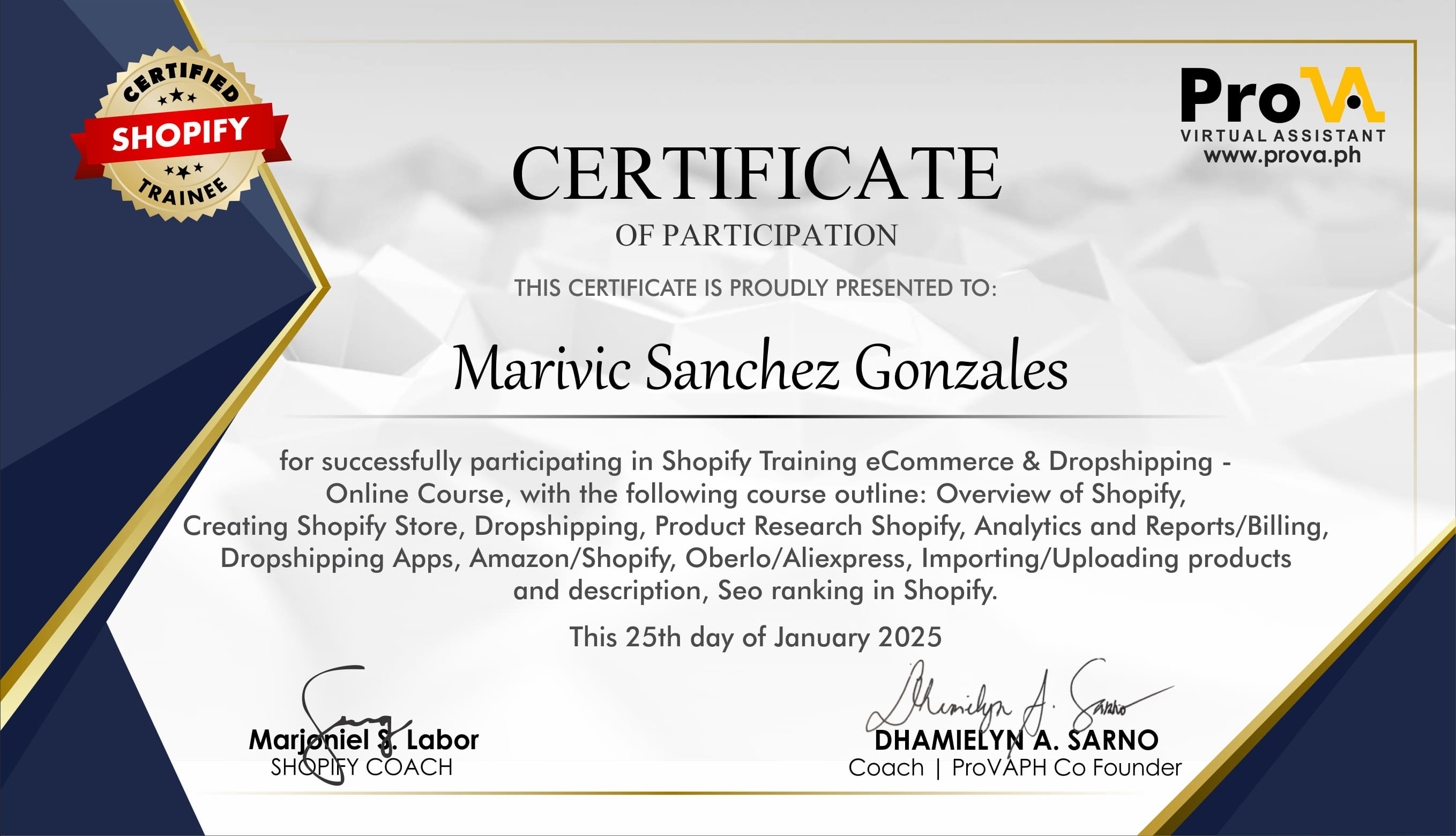 SHOPIFY DROPSIPPING