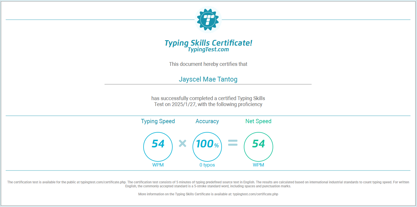 5-min Typing Test