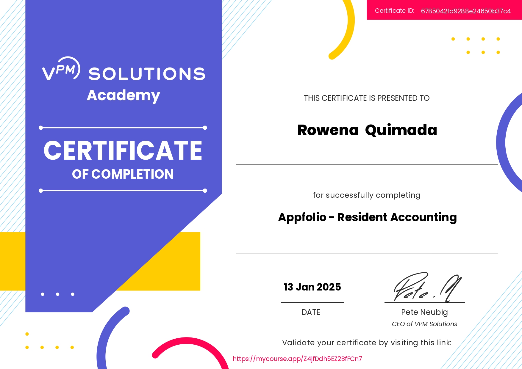 Appfolio - Resident Accounting