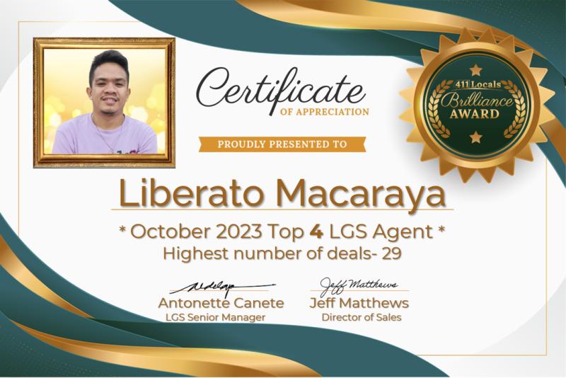 Lead Generation Award