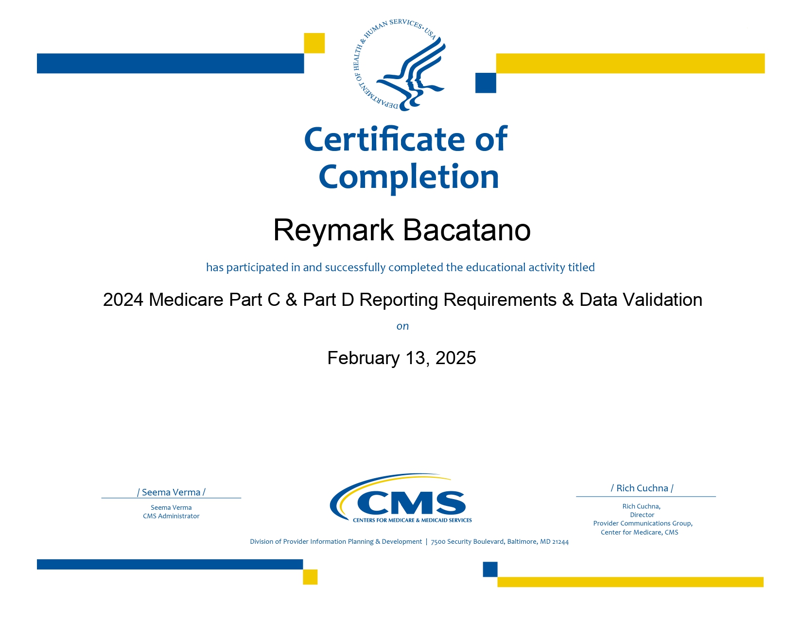 MEDICARE PART C & D