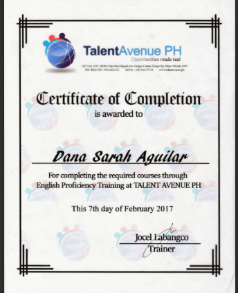 English Proficiency Training
