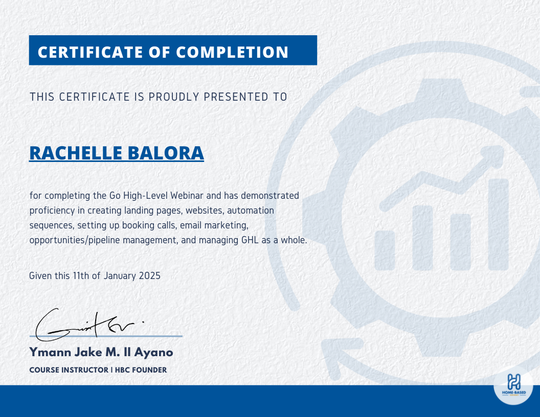 GHL Course-; Creating landing pages, websites and automations