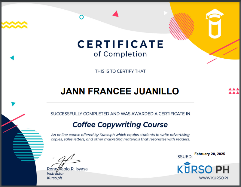 Copywriting Course