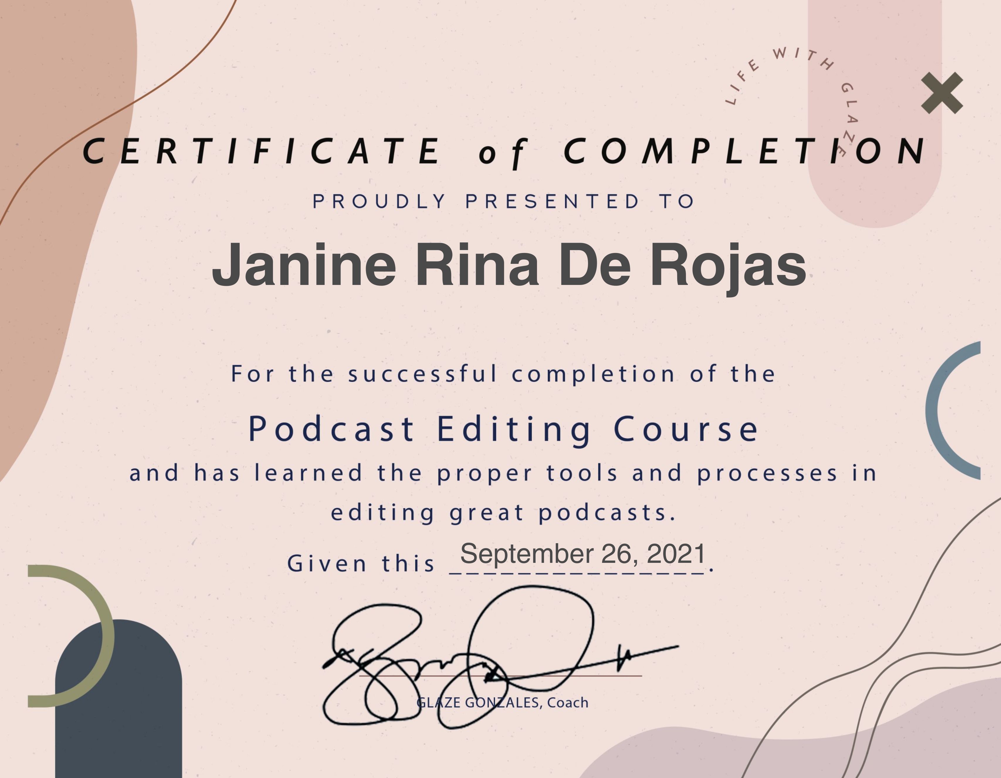Podcast Editing Course
