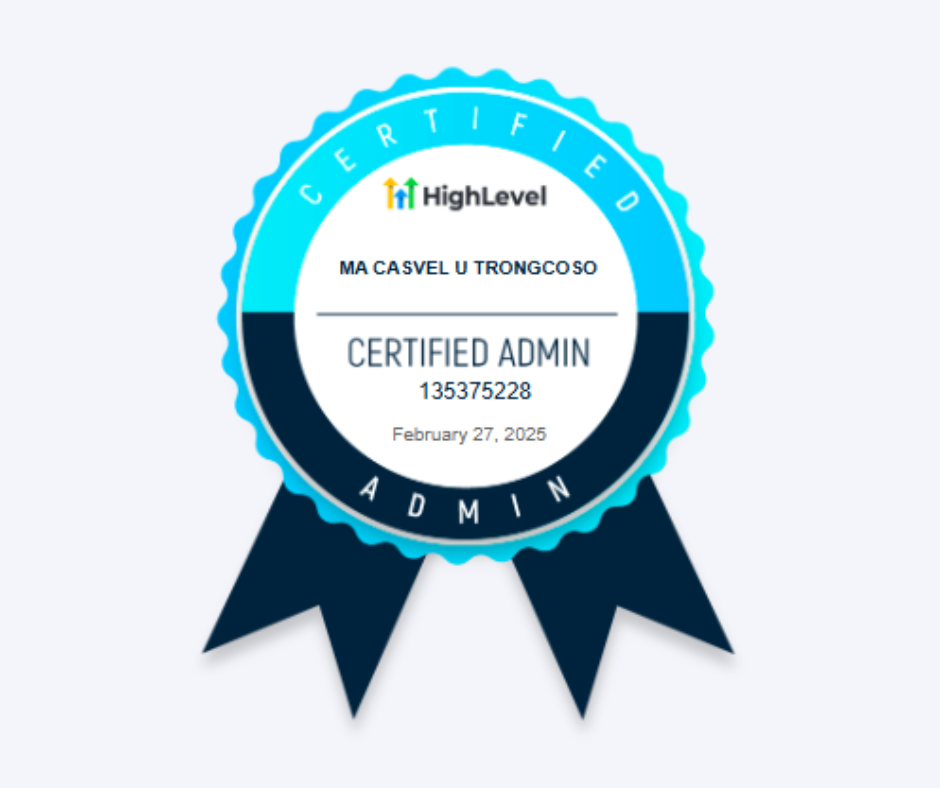 Certified Go HighLevel Admin