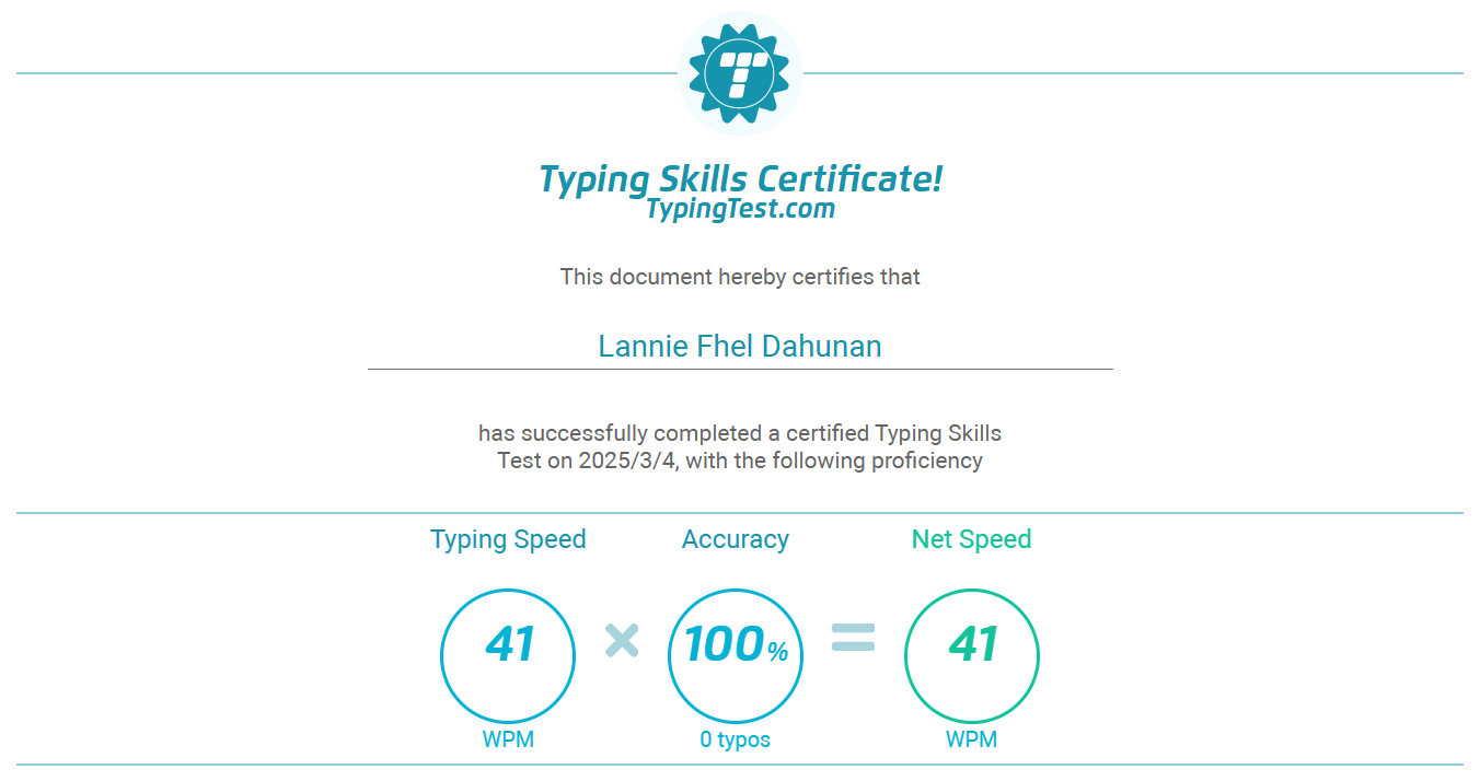 Typing  Test
