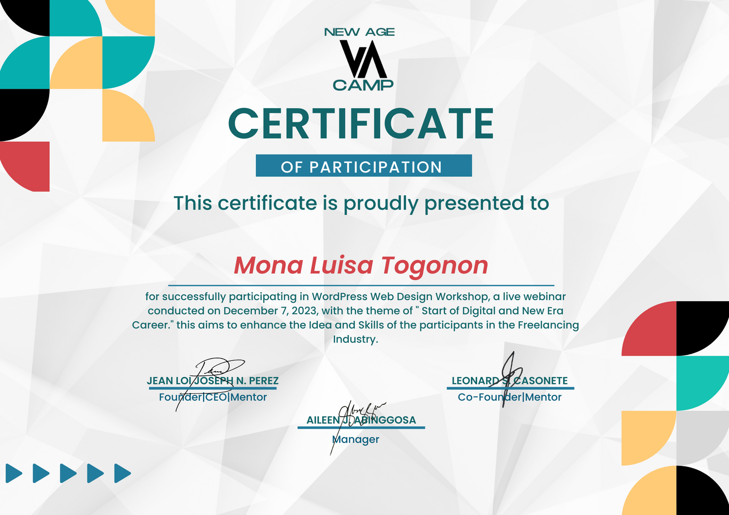 Web Design Training