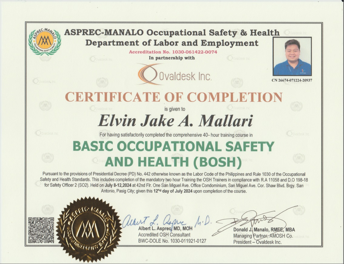 Safety Officer II