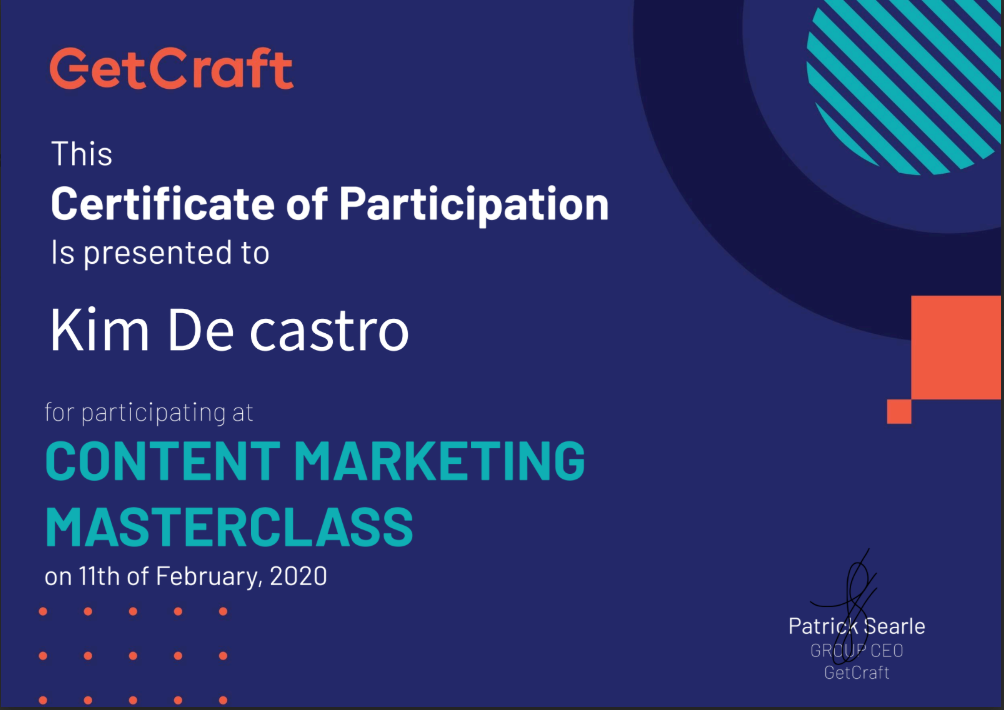 Content Marketing Masterclass